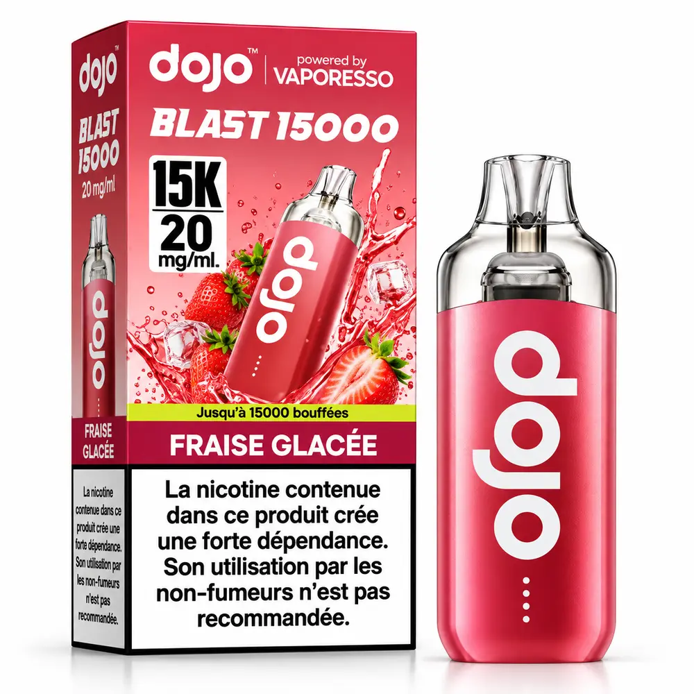 Fraise Glacée — Dojo 15&nbsp;000 puffs à Dakar