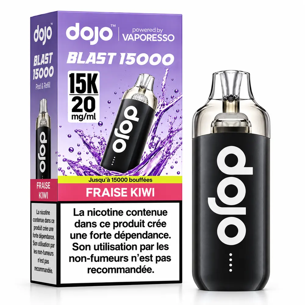 Fraise Kiwi — Dojo 15&nbsp;000 puffs à Dakar