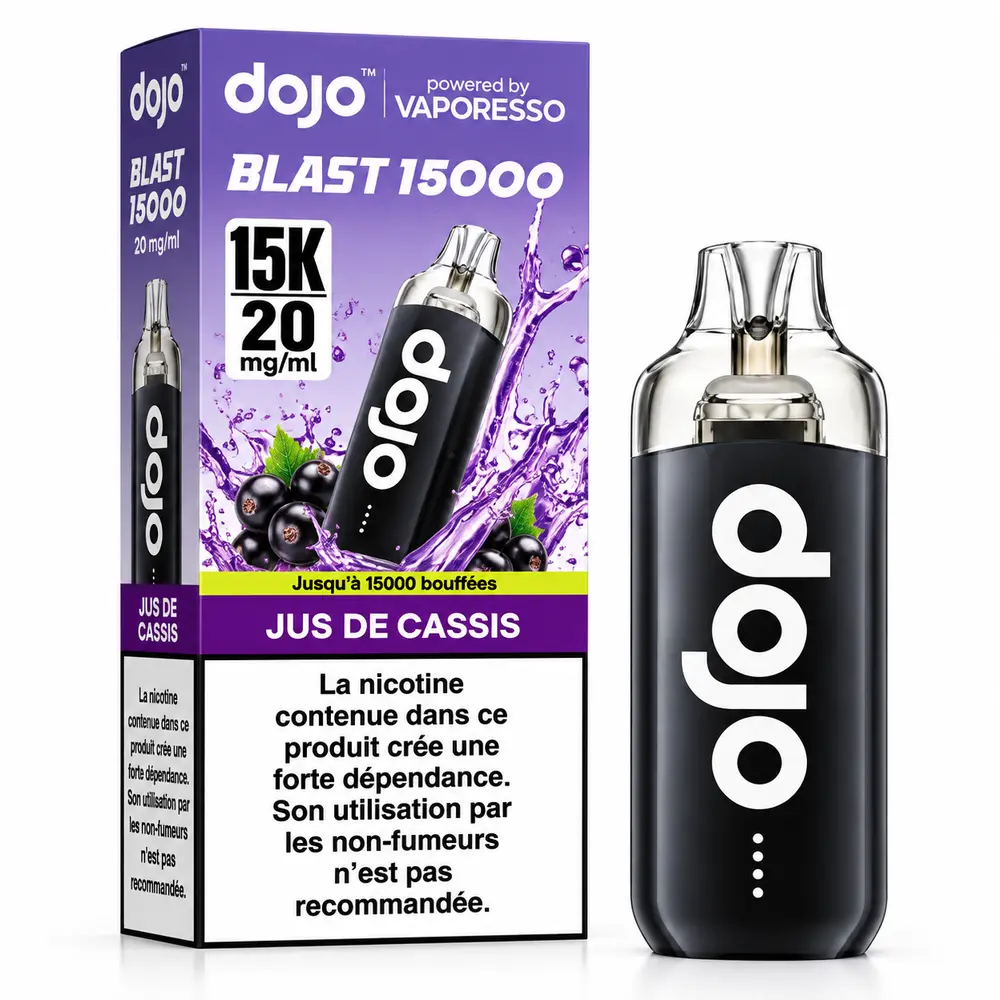 Jus de Cassis — Dojo 15&nbsp;000 puffs à Dakar
