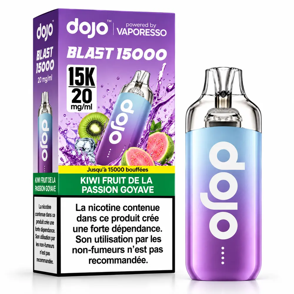 Kiwi Passion Goyave — Dojo 15&nbsp;000 puffs à Dakar