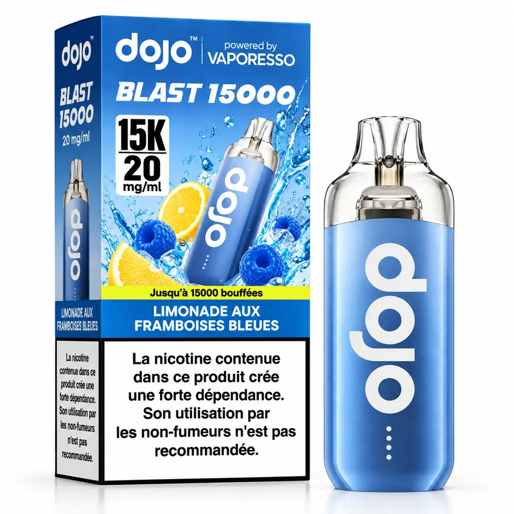 Limonade aux Framboises Bleues — Dojo 15&nbsp;000 puffs à Dakar