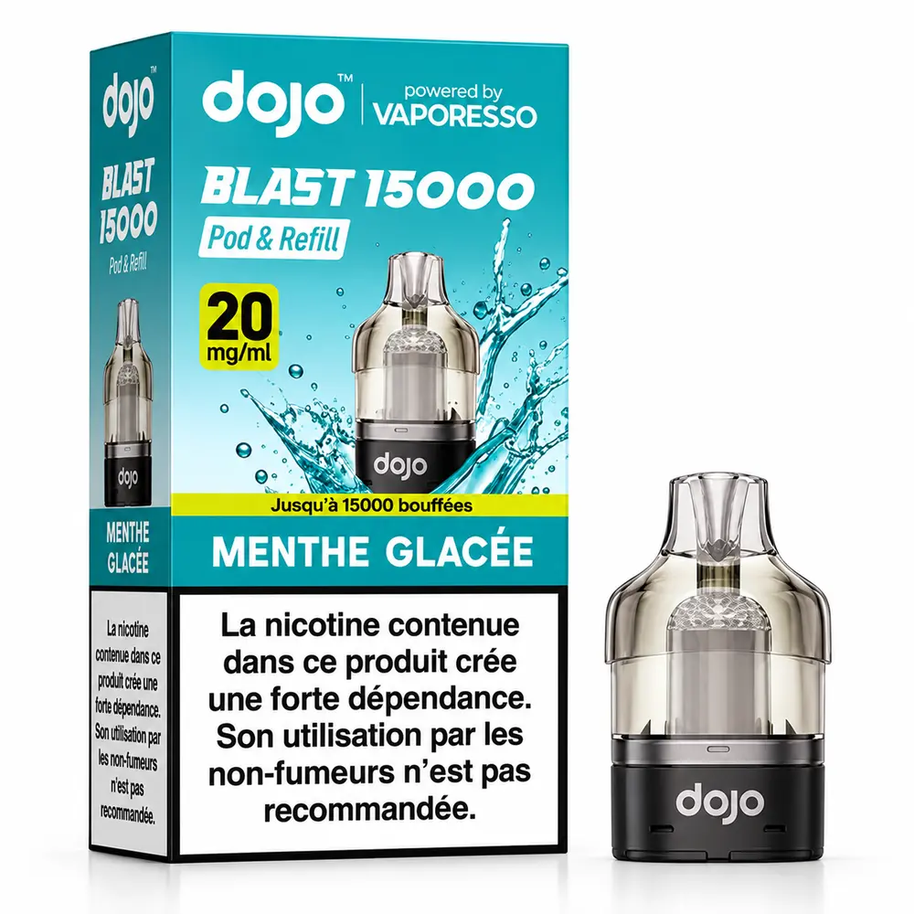 Menthe Glacée Pods — Dojo 15&nbsp;000 puffs à Dakar
