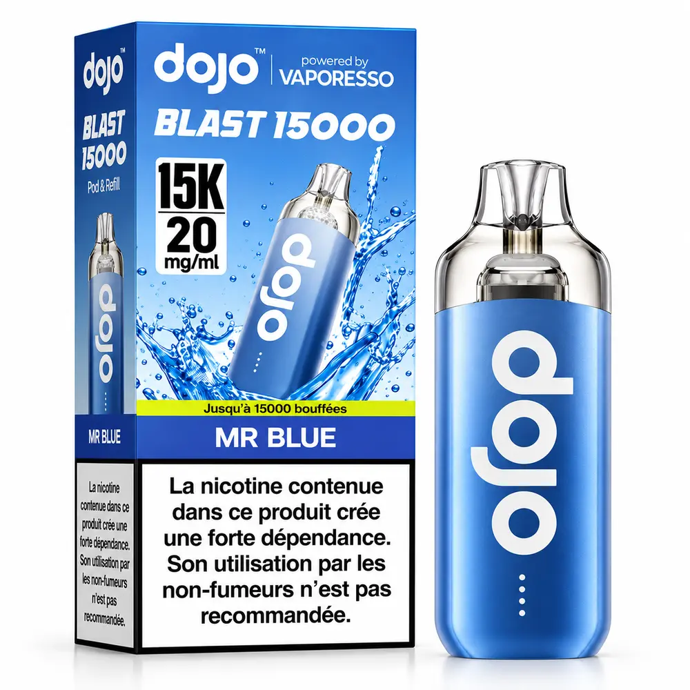 Mr Blue — Dojo 15&nbsp;000 puffs à Dakar