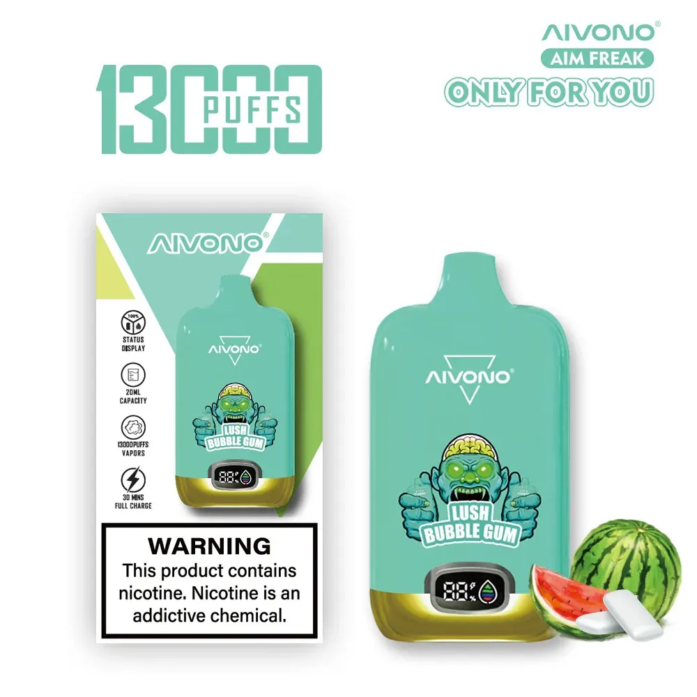Lush Bubble Gum — Aivono 13&nbsp;000 puffs à Dakar