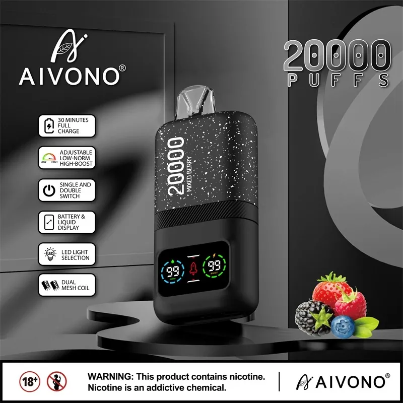 Mixed Berry — Aivono 20&nbsp;000 puffs à Dakar
