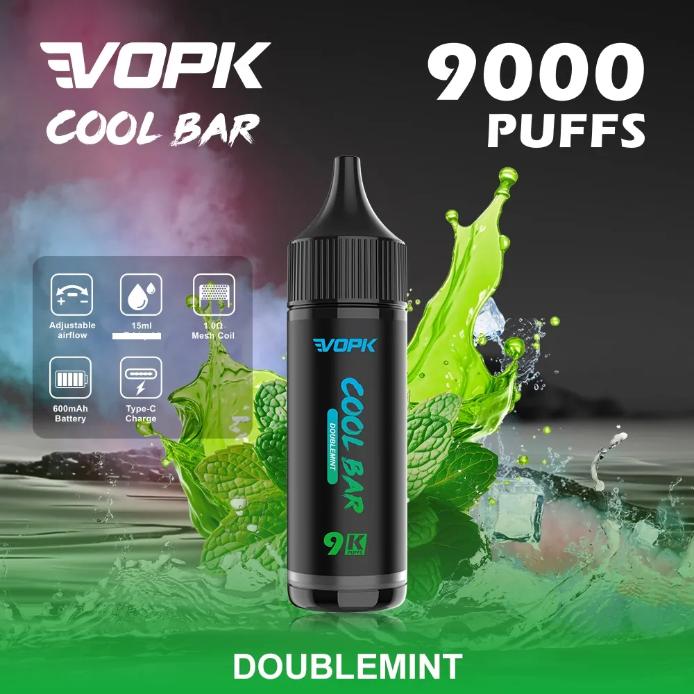 Double Mint — CoolBar 9&nbsp;000 puffs à Dakar