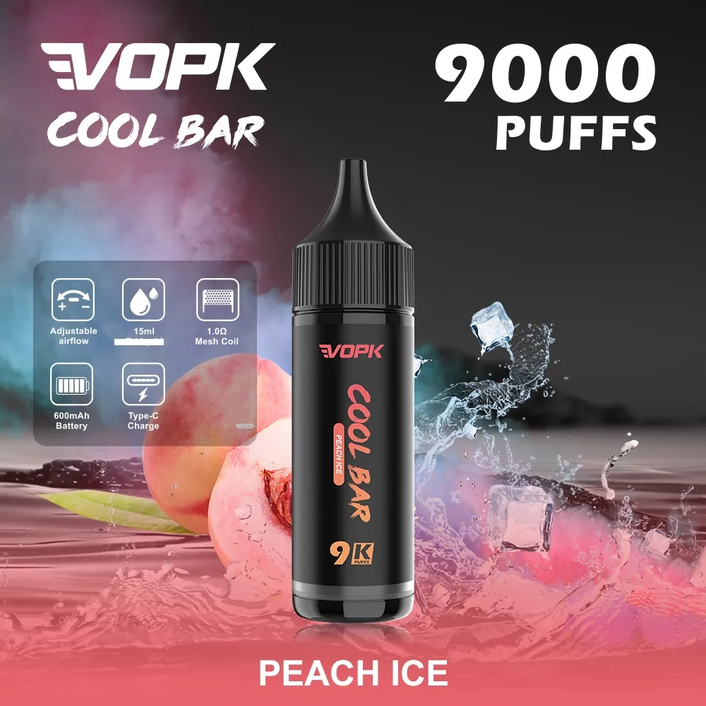 Peach ice — CoolBar 9&nbsp;000 puffs à Dakar
