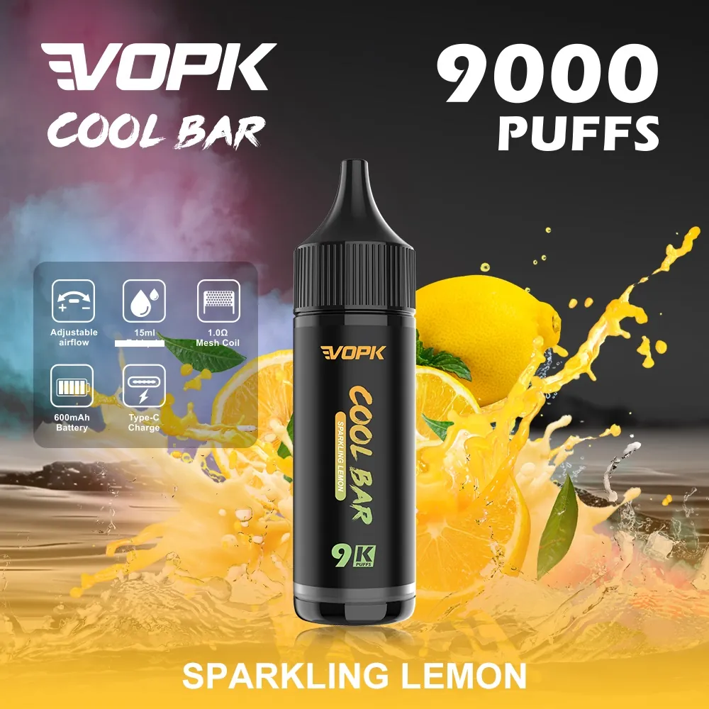 Sparkling Lemon — CoolBar 9&nbsp;000 puffs à Dakar