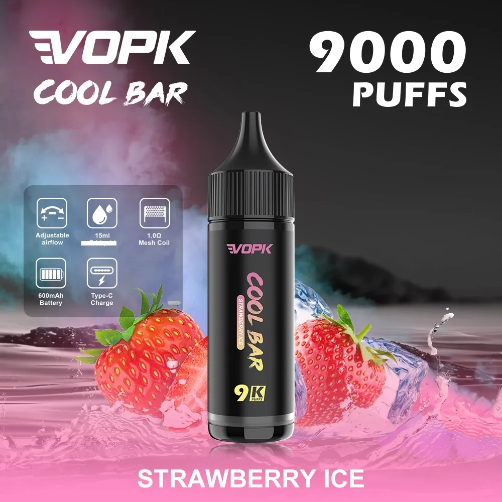 Strawberry Ice — CoolBar 9&nbsp;000 puffs à Dakar