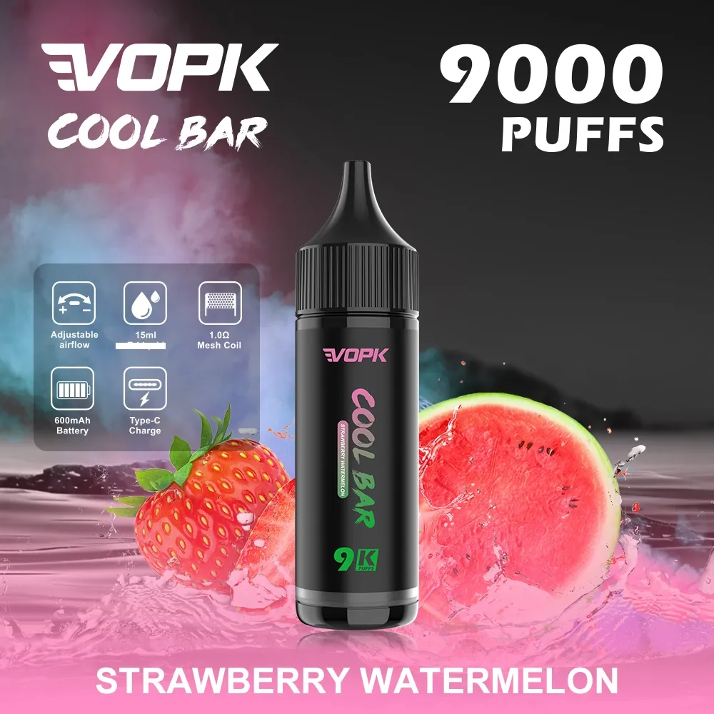 Strawberry Watermelon — CoolBar 9&nbsp;000 puffs à Dakar