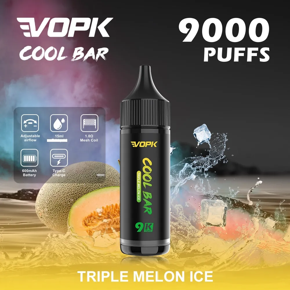 Triple Melon Ice — CoolBar 9&nbsp;000 puffs à Dakar