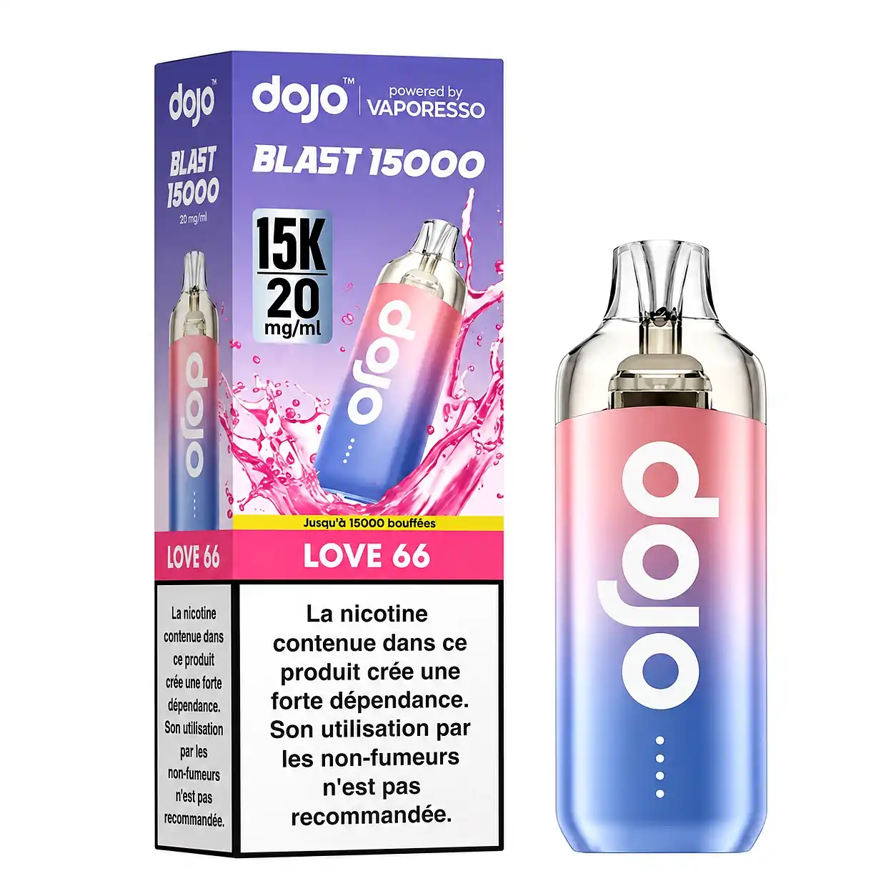 Love 66 — Dojo 15&nbsp;000 puffs à Dakar