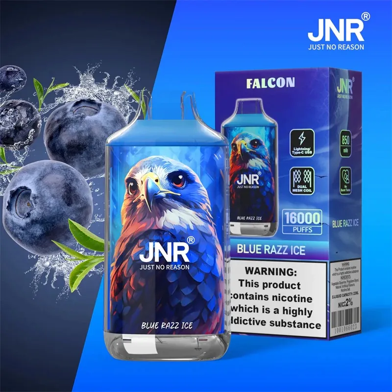 Blue Razz ice — JNR 16&nbsp;000 puffs à Dakar