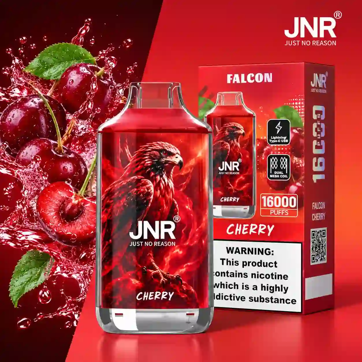 Cherry — JNR 16&nbsp;000 puffs à Dakar