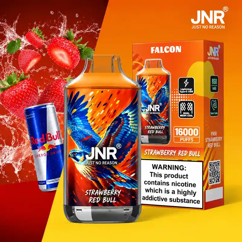 Strawberry RedBull — JNR 16&nbsp;000 puffs à Dakar