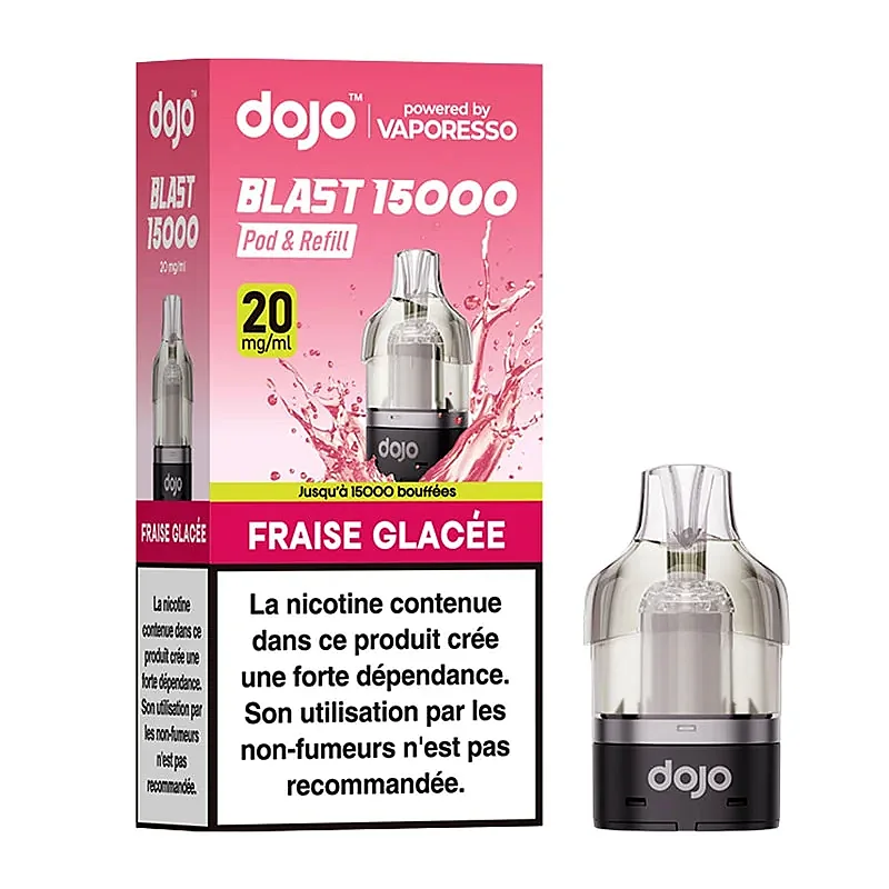 Fraise Glacée Pods — Dojo 15 000 puffs à Dakar